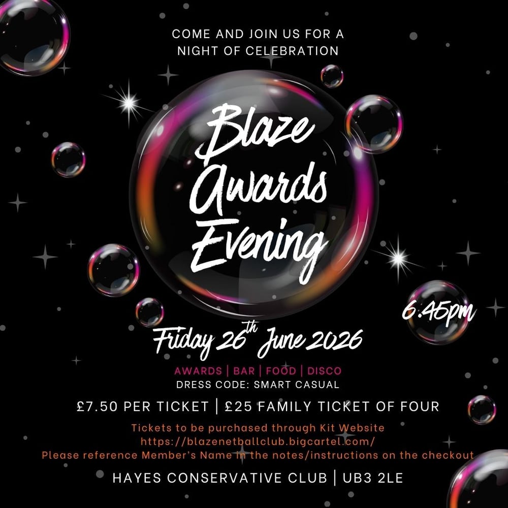 Image of Blaze Awards Evening 2025/6