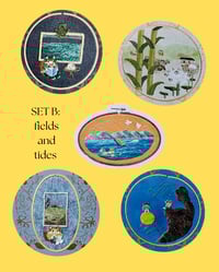 Image 2 of Embroidered Story Stickers (5 pieces) [2 sets]