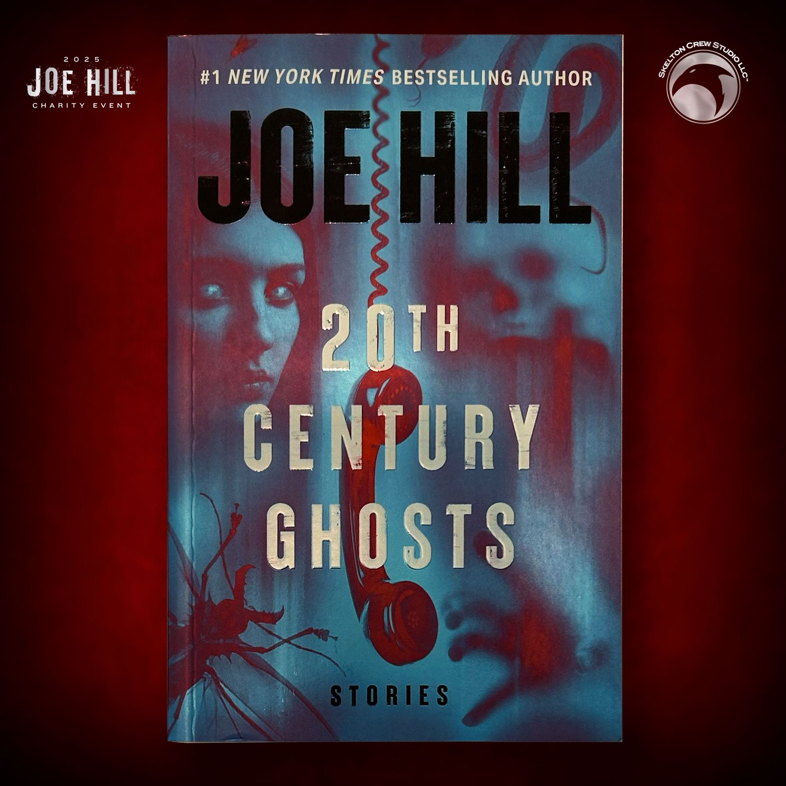 Image of JOE HILL 2026 CHARITY EVENT 81: SIGNED 20th Century Ghosts 20th Anniv. Ed. TPB DAMAGED