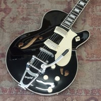 Image 1 of Silvertone 1446 VBK Semi-Hollow Reissue Electric - Black