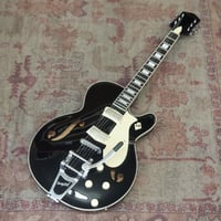 Image 2 of Silvertone 1446 VBK Semi-Hollow Reissue Electric - Black