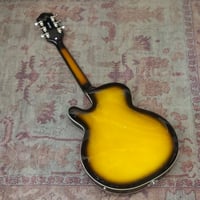 Image 4 of Silvertone 1446 TTSB Semi-Hollow Reissue Electric - Sunburst