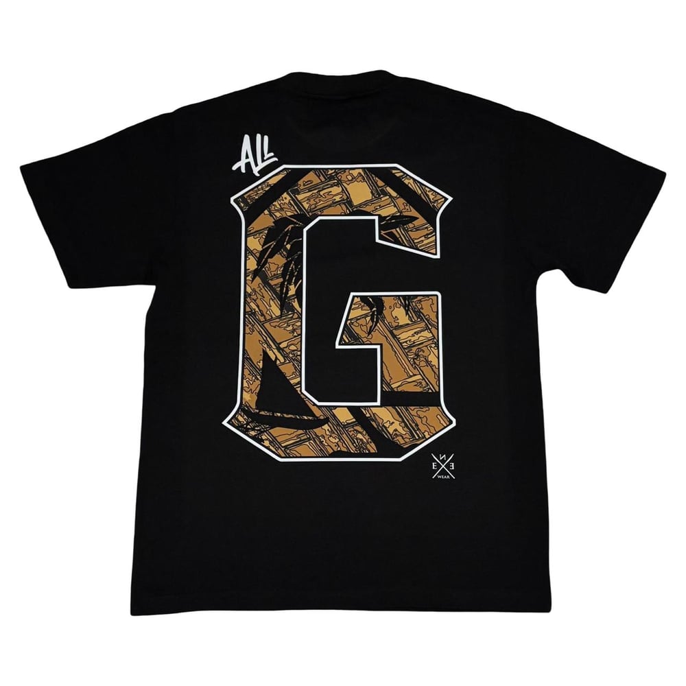 Image of WOVEN ALL G (BLACK&WHITE)