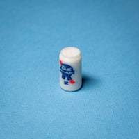 Image 1 of Valve Stem Caps - Blue Ribbon Beer Can