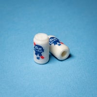 Image 3 of Valve Stem Caps - Blue Ribbon Beer Can