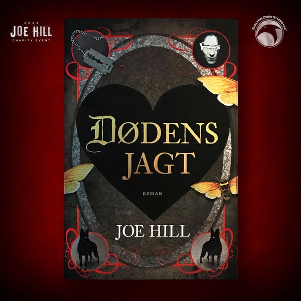 Image of JOE HILL 2026 CHARITY EVENT 84: SIGNED/DOODLED Heart-Shaped Box - Dutch