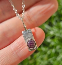 Image 3 of Ready to ship! Agate & Sterling Silver Necklace 