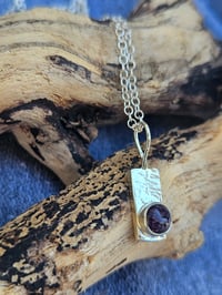 Image 6 of Ready to ship! Agate & Sterling Silver Necklace 