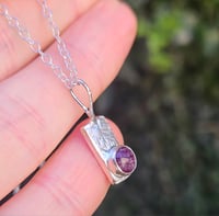Image 8 of Ready to ship! Agate & Sterling Silver Necklace 