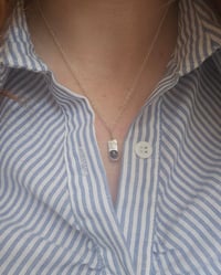 Image 9 of Ready to ship! Agate & Sterling Silver Necklace 