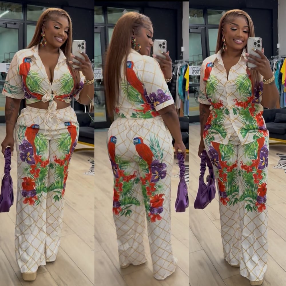 Image of PARROT JUNGLE SET