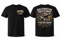 Image 1 of Saltwater Outlaws Tee - Gator Mob Outfitters