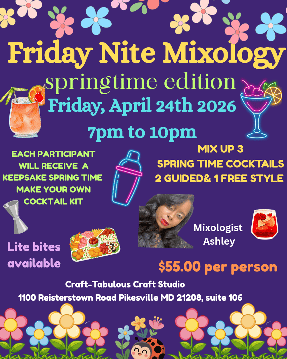 Image of Mixology Night.. Spring time edition 