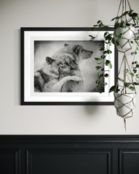 Image 6 of "Safety with you" Giclee fine art print 