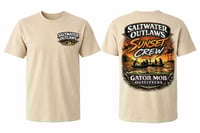 Saltwater Outlaws “Sunset Crew” Tee