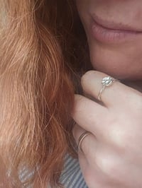 Image 1 of Ready to ship! 'Flower Vine ' Ring. UK size M/N