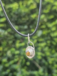Image 5 of Ready to ship! Mens Necklace! Tigerseye & Sterling Silver 