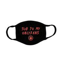 Image 4 of SUB  TO  MY  ONLYFANS  FACE-MASK