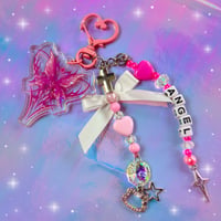 Image 1 of Angel - silver keychain 👼🏻⛓️