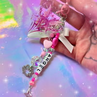 Image 2 of Angel - silver keychain 👼🏻⛓️