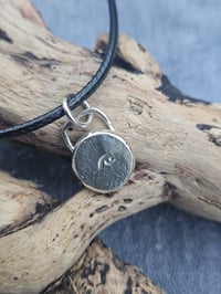 Image 7 of Ready to ship! Mens Necklace! Sterling Silver Wave 