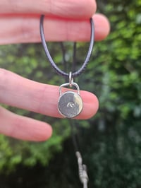 Image 5 of Ready to ship! Mens Necklace! Sterling Silver Wave 