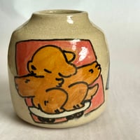 Image 1 of Skateboarders Vase