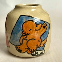 Image 2 of Skateboarders Vase