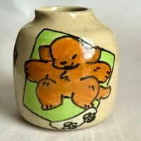 Image 3 of Skateboarders Vase