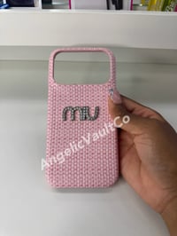 Image 2 of Pink MiuMiu Luxury Case