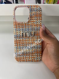 Image 3 of Orange/Blue MiuMiu Luxury Case