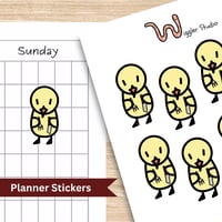 Image 1 of Bird Hungry Stickers