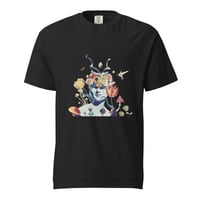 Image 7 of She Dwells in the Garden of Earthy Delights  - Unisex - Garment-dyed Heavyweight T-Shirt