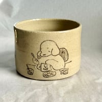 Image 2 of Pencil Making Pottery Mug