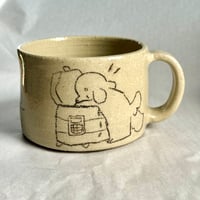Image 3 of Pencil Making Pottery Mug