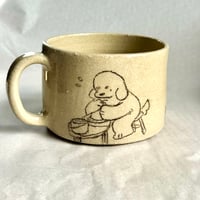Image 1 of Pencil Making Pottery Mug