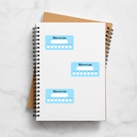 Image 2 of Memorization Planner Stickers