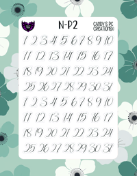 Image 3 of Date Number P-P24