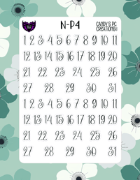 Image 5 of Date Number P-P24