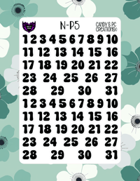 Image 6 of Date Number P-P24