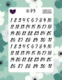 Image 10 of Date Number P-P24