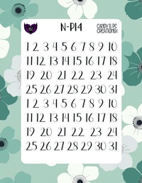 Image 15 of Date Number P-P24