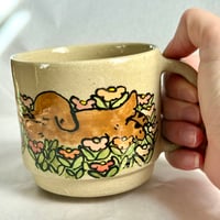 Image 3 of In the Flowers Stacking Mug