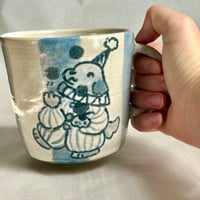 Image 4 of Clowning Around Blue Mug 