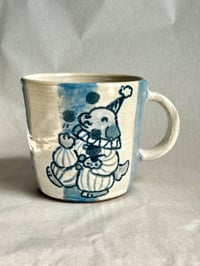 Image 3 of Clowning Around Blue Mug 