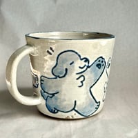 Image 1 of Dancing Around Blue Mug 