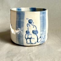 Image 2 of Clowning Around Blue Mug 2