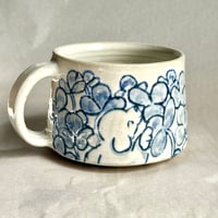 Image 1 of Searching Clovers Blue Mug