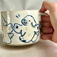 Image 5 of Dancing Around with Teddy Blue Mug 
