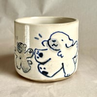Image 2 of Dancing Around with Teddy Blue Mug 